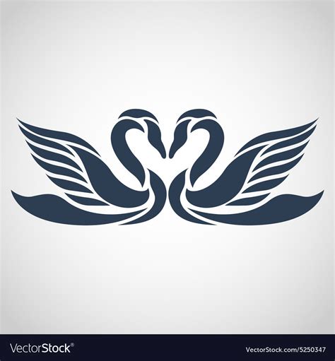 Swan Royalty Free Vector Image - VectorStock