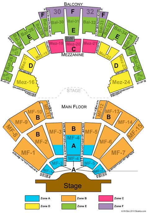 Grand Ole Opry Seating Map