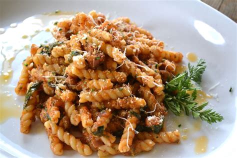 Gemelli Amatriciana pasta | Pasta recipes, Gemelli pasta, Pasta amatriciana