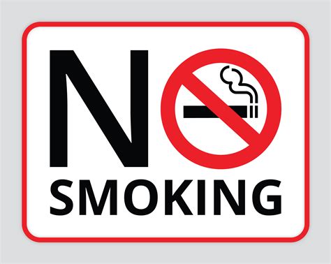 No Smoking Sign Free Vector Art - (315 Free Downloads)