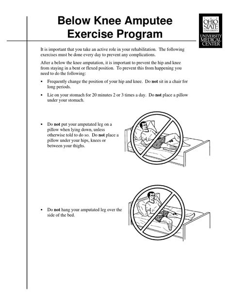 Below Knee Amputee Excercise Program by Silvia Harmai - Issuu