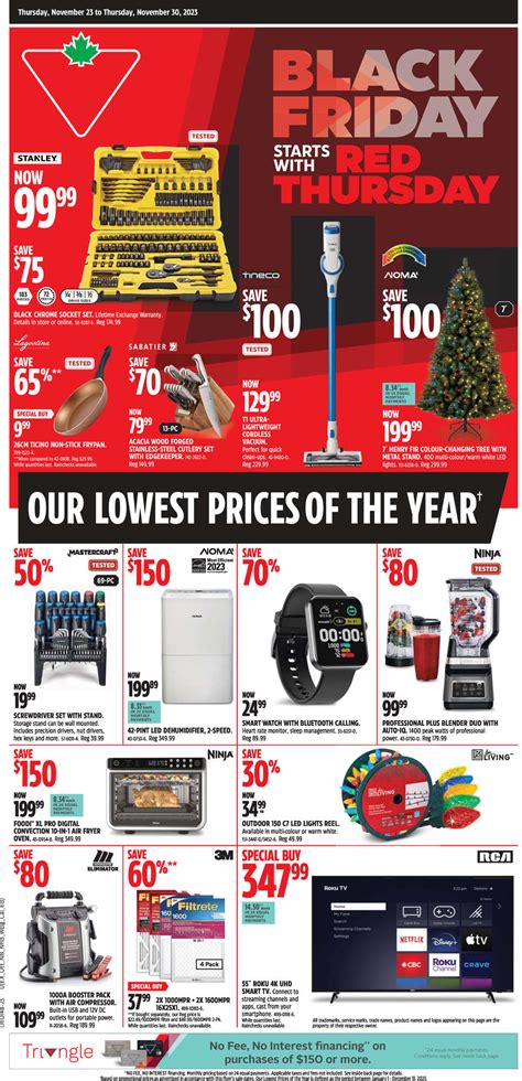 Canadian Tire Flyer (ON) Black Friday November 23 - 30 2023