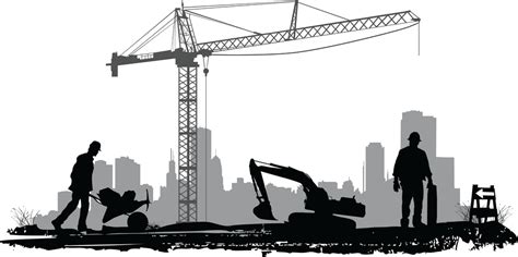 Download Construction Silhouette PNG Image with No Background - PNGkey.com