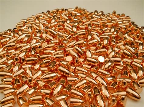 9mm X-Treme Copper Plated 124rn Bullets For Sale at GunAuction.com ...