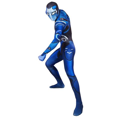 Halloween Cosplay Fortnite Full-Body Muscle Bodysuit Men Costume ...