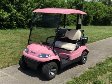 Pink 2 Passenger Advanced Ev Lsv Street Legal Golf Cart Fast Luxury 24MPH Car for sale from ...