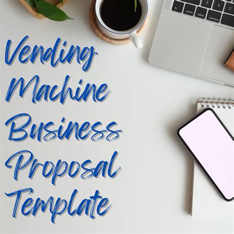 Vending Machine Business Proposal Template - Etsy