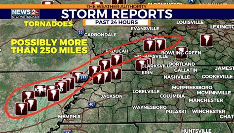 11 tornadoes confirmed in Middle Tennessee