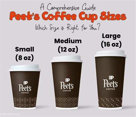 Peet's Coffee Cup Sizes: A Comprehensive Guide