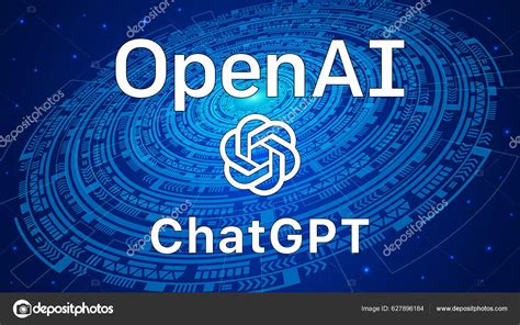 Chatgpt Developed Openai Openai Logo Chatgpt Text Cyberspace Background ...