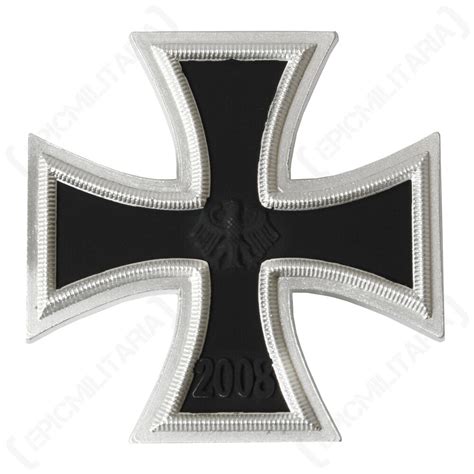 2008 IRON CROSS FIRST CLASS - Repro Hinged Pin Military WW2 German Bundeswehr | eBay