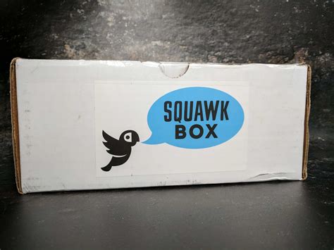 Squawk Box Subscription Box Review - May 2017 - Hello Subscription