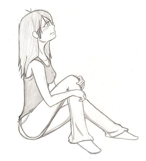 Criss Cross Sitting Position Drawing Reference - Haha Wallpaper