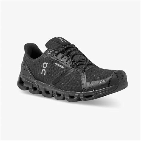 On Running Cloud Shoes Men's Cloudflyer Waterproof-Black | Lunar [Cloudblack-lunar] - $99.96 ...