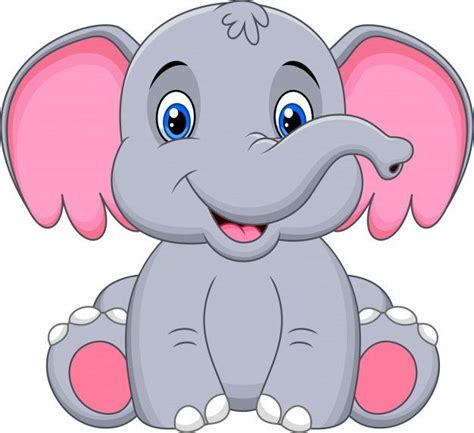 Cute baby elephant cartoon Premium Vecto... | Premium Vector #Freepik #vector #baby #nature ...