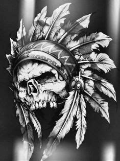 Pin by Jmaddy on Washington football team wallpapers | Indian skull tattoos, Skulls drawing ...