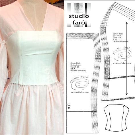 Corset Patterns - CWA Rooms, COOLAMON 8 JULY, 2020. #corsetpatterns # ...