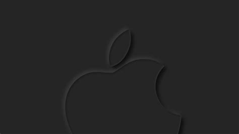 Apple Logo Dark Grey 4k Wallpaper,HD Computer Wallpapers,4k Wallpapers,Images,Backgrounds,Photos ...