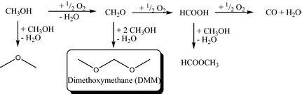 Scheme 1. Main and side reactions for the selective oxidation of... | Download Scientific Diagram