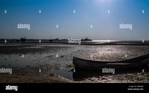 Panorama of Berbera port and beach with boats, Somalia Stock Photo - Alamy