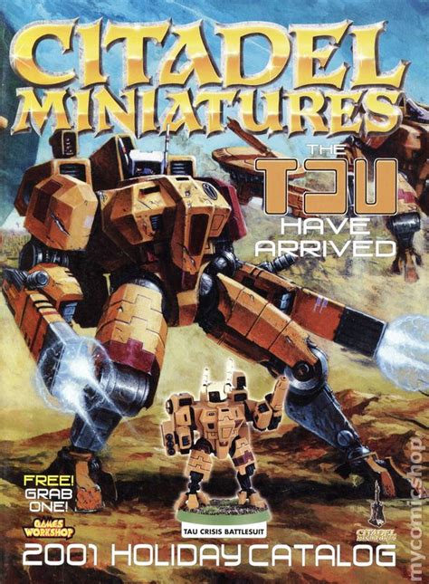 Citadel Miniatures Holiday Catalog (2001 Games Workshop) comic books