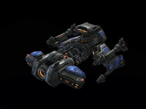 Starcraft Battlecruiser 3D model 3D printable | CGTrader