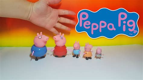 Peppa Pig Finger Family Song Nursery Rhymes - YouTube