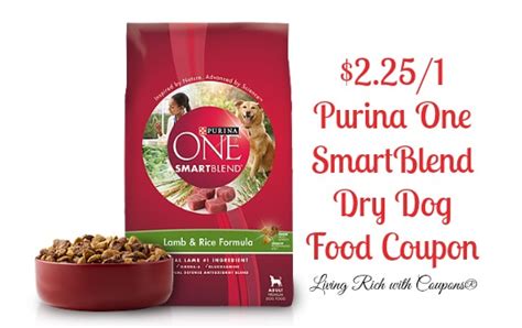 Purina Coupon - $2.25/1 Purina One SmartBlend -Living Rich With Coupons®