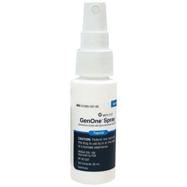 GenOne Topical Spray 60ml | On Sale | EntirelyPets Rx