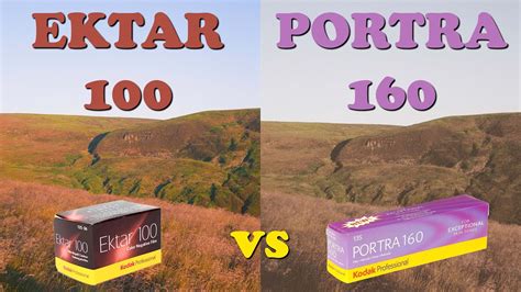 Kodak Ektar 100 VS Portra 160 - What's The Difference? - YouTube