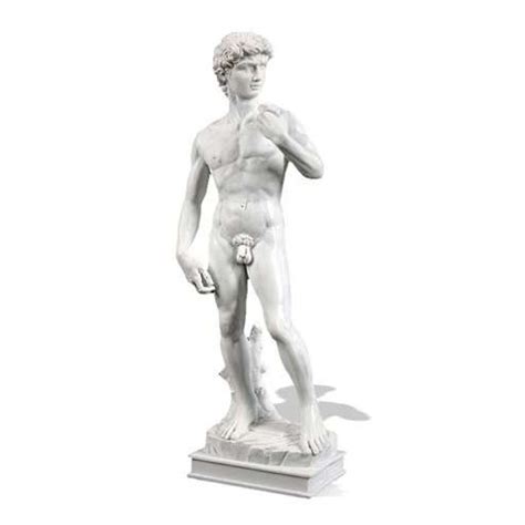 David by Michelangelo Museum Quality Replica Statue - 10 Inches