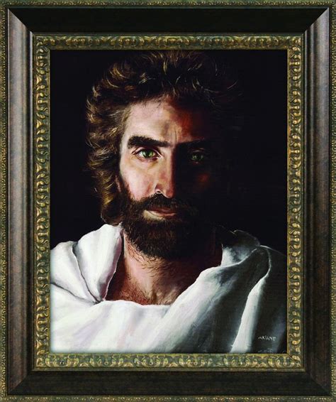 ["Child prodigy Akiane Kramarik painted this image, titled Prince of Peace when she was only ...