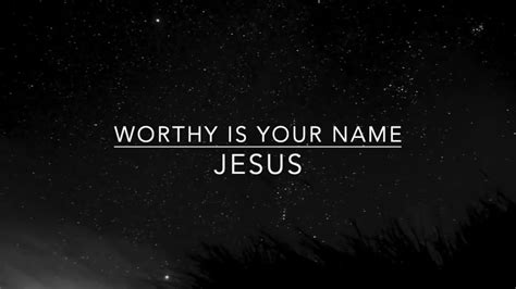 Worthy is Your Name // Elevation Worship // Karaoke+lyrics - YouTube