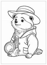 Paddington Coloring Pages  Color Your Way To Peru – MrColoringCom sketch template