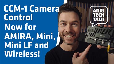 ARRI CCM-1 Ethernet Adapter provides Camera Control for AMIRA, Mini, Mini LF, & Wireless ...