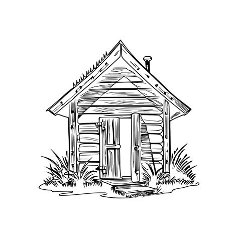 Premium Vector | Dog house coloring book Dog house coloring page black and white drawing for ...