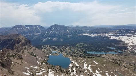 Top of A1 in the Uinta Mountains! Beautiful hike into Middle Basin