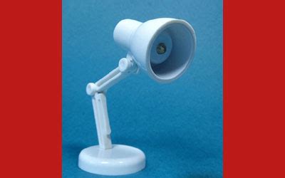 Daiso Japan mini-lamp flashlight (Pixar Lamp) | Brave Fortress