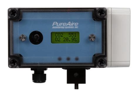 PureAire Monitoring Systems, Inc. Dual O2/CO2 (0-25% O2, 0-50,000ppm ...