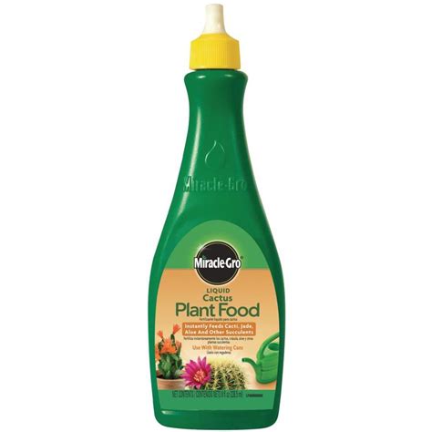 Miracle-Gro Liquid Cactus 8-fl oz Indoor Plant Food at Lowes.com