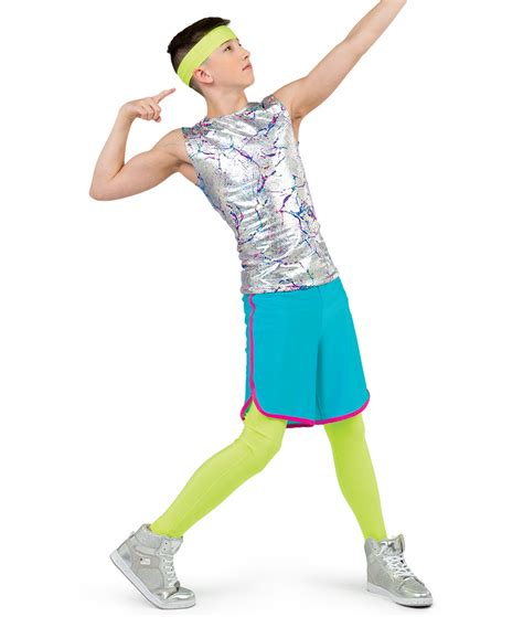 Guys 80s Workout Dance Costume | A Wish Come True