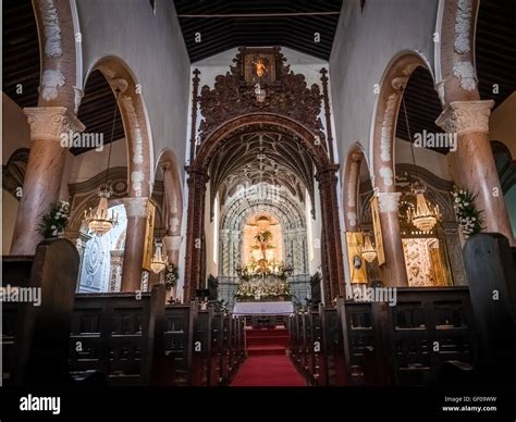 Beautiful interior church san sebastian hi-res stock photography and images - Alamy