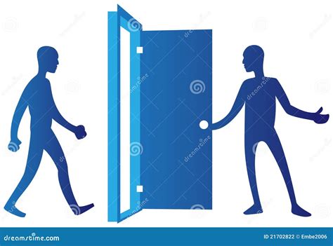 Person Opening Door Stock Photography - Image: 21702822