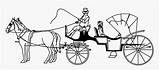 Horse And Stagecoach Coloring Pages & Book For Kids sketch template