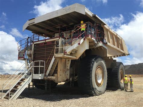 Cripple Creek & Victor (Newmont Mining) gold mining haul truck. CC&V ...