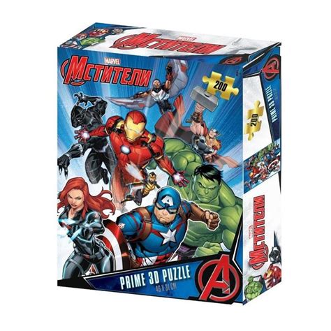 PRIME 3D PUZZLE 3D MARVEL AVENGERS 200PZ | GIOCHI DI CLEM