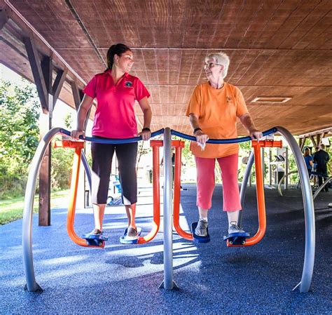 Outdoor workout equipment geared towards seniors | News ...