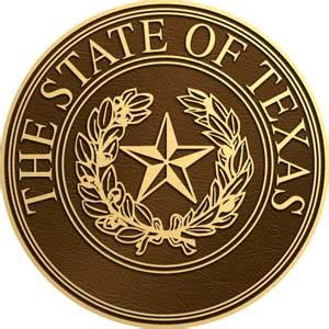 Texas State Seals | Texas State Seal Bronze | Texas State Seal Aluminum ...