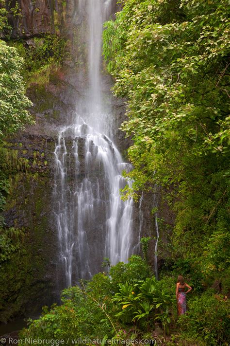 Wailua Falls, near Hana, Maui, Hawaii | Maui, Hawaii | Photos by Ron Niebrugge