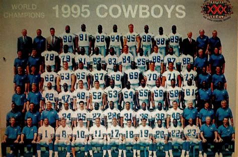 1995 Dallas COWBOYS Super Bowl Champions. IN 1995, THIS WAS HOUSTON'S ...